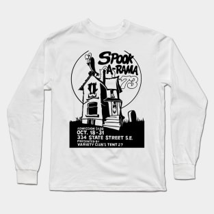 Vintage Halloween Store art Long Sleeve T-Shirt